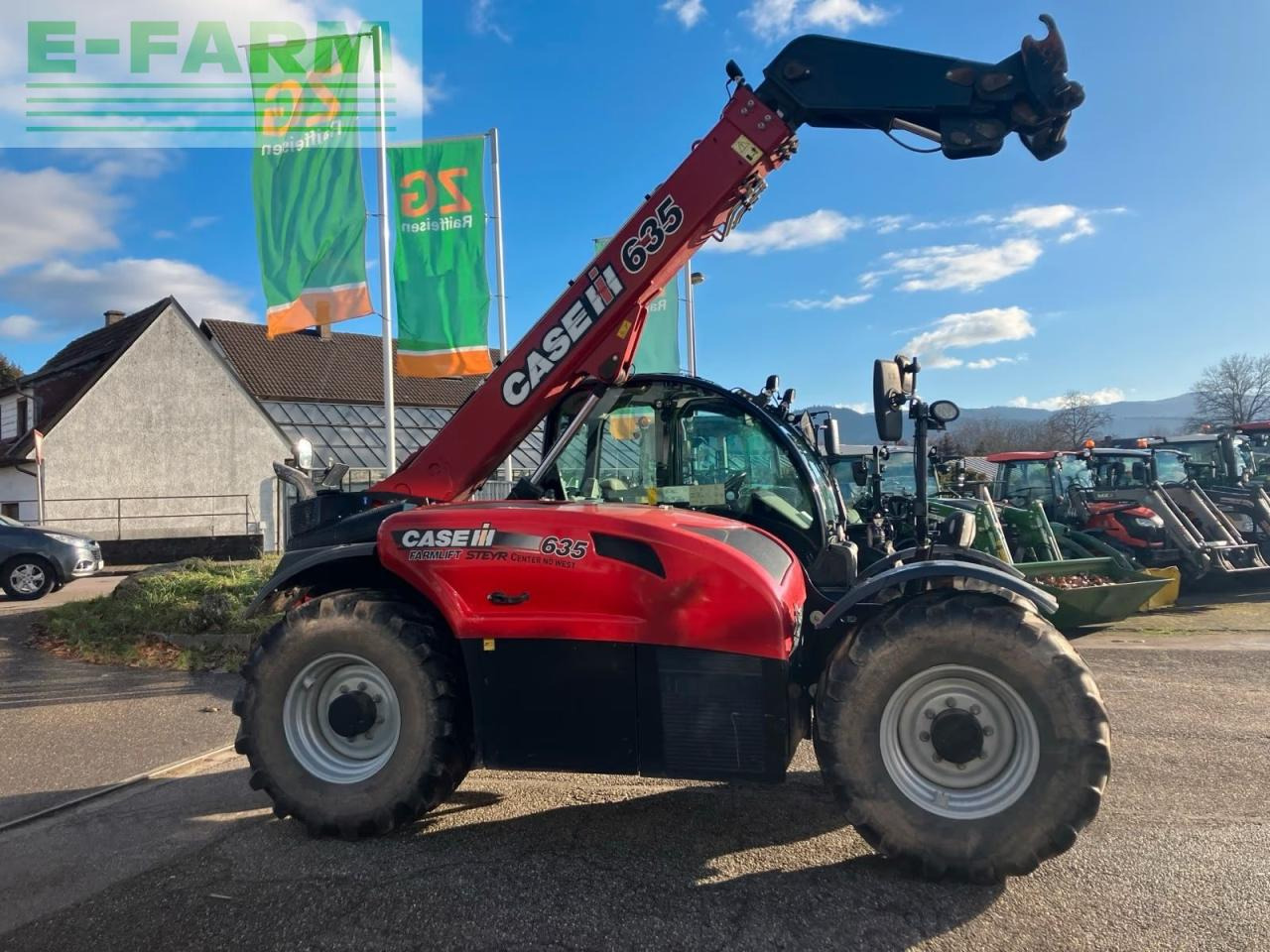 Case-IH 635 - Teleskopický nakladač: obrázok 4 Case-IH 635 - Teleskopický nakladač: obrázok 4