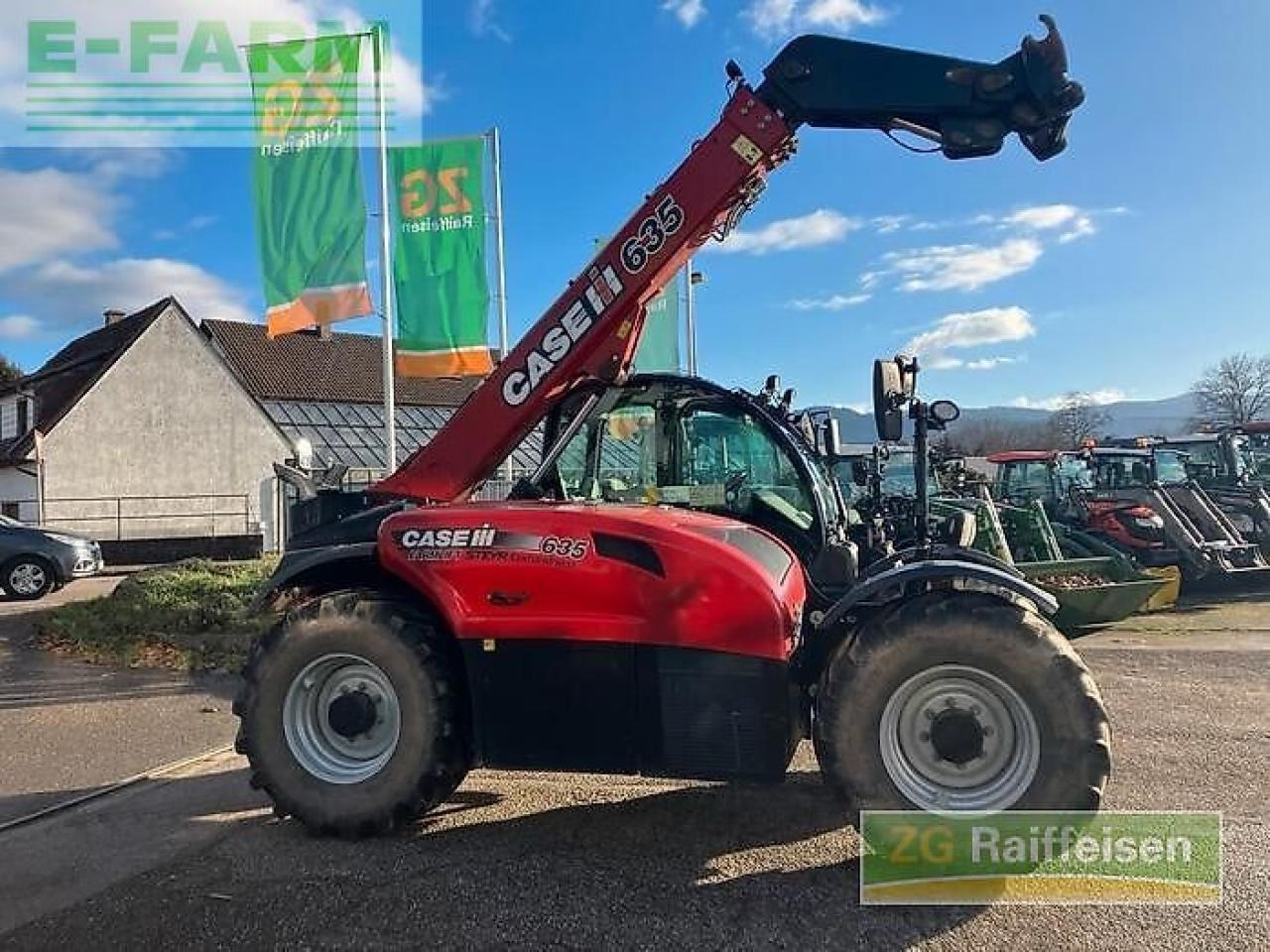 Case-IH 635 farmlift teleskopl - Traktor: obrázok 4 Case-IH 635 farmlift teleskopl - Traktor: obrázok 4