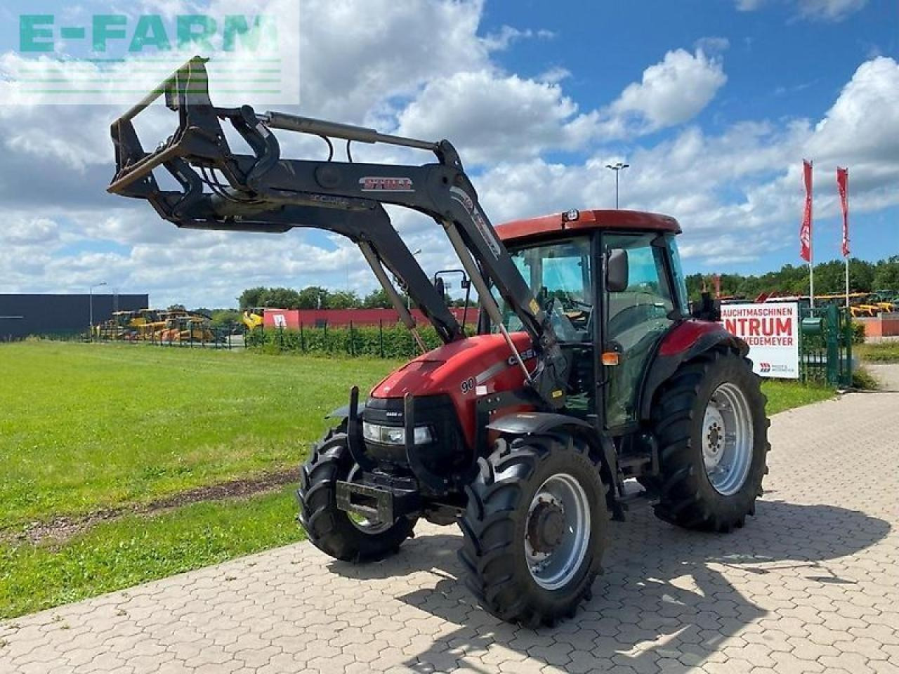 Case-IH jx 90 mit frontlader - Traktor: obrázok 1 Case-IH jx 90 mit frontlader - Traktor: obrázok 1