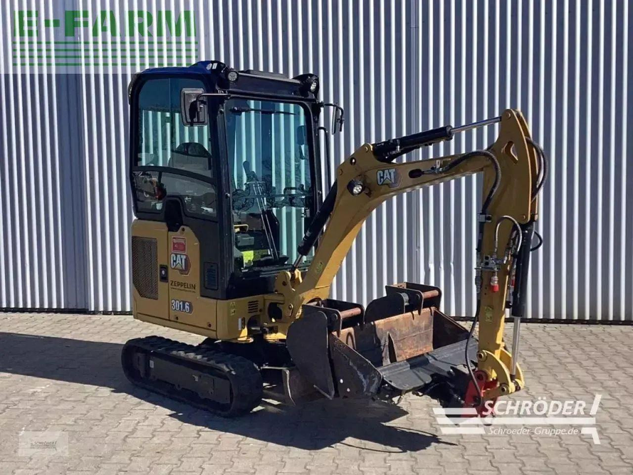 Caterpillar 301.6 - Mini rýpadlo: obrázok 1 Caterpillar 301.6 - Mini rýpadlo: obrázok 1
