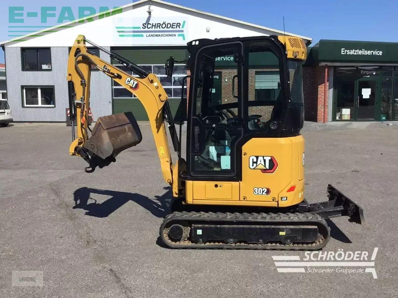Caterpillar 302 cr / garantie / inkl. 2x löffel - Mini rýpadlo: obrázok 1 Caterpillar 302 cr / garantie / inkl. 2x löffel - Mini rýpadlo: obrázok 1