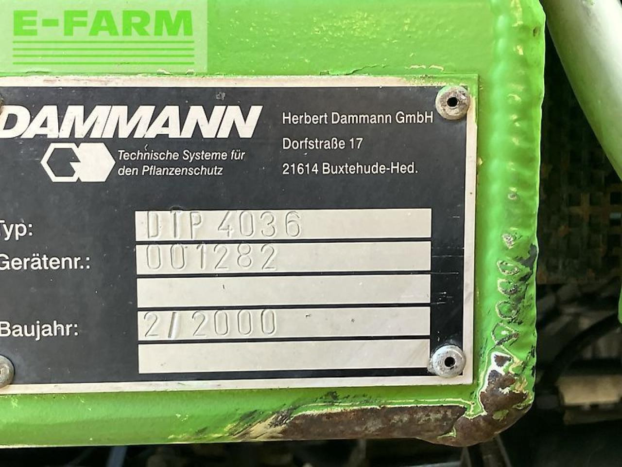 Dammann dt 2100 / dtp 4036 - 24/30m - Ťahaný postrekovač: obrázok 5 Dammann dt 2100 / dtp 4036 - 24/30m - Ťahaný postrekovač: obrázok 5