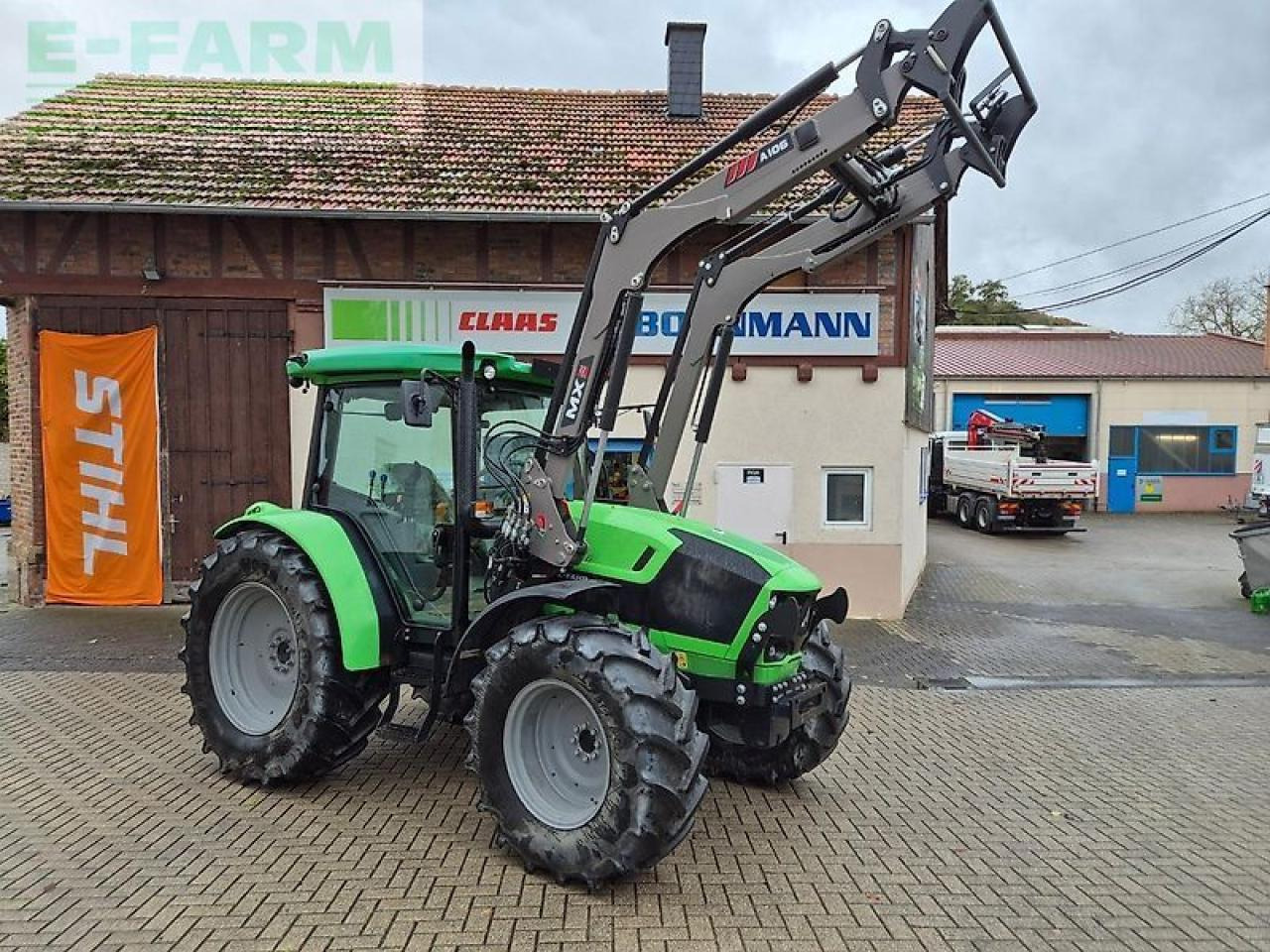 Deutz-Fahr 5105.4 g mit frontlader - Traktor: obrázok 1 Deutz-Fahr 5105.4 g mit frontlader - Traktor: obrázok 1