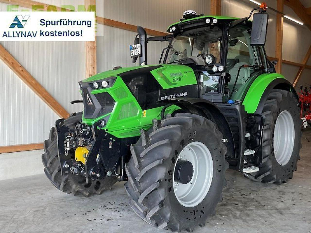 Deutz-Fahr 6160 powershift mit allynav spurführung - Traktor: obrázok 1 Deutz-Fahr 6160 powershift mit allynav spurführung - Traktor: obrázok 1
