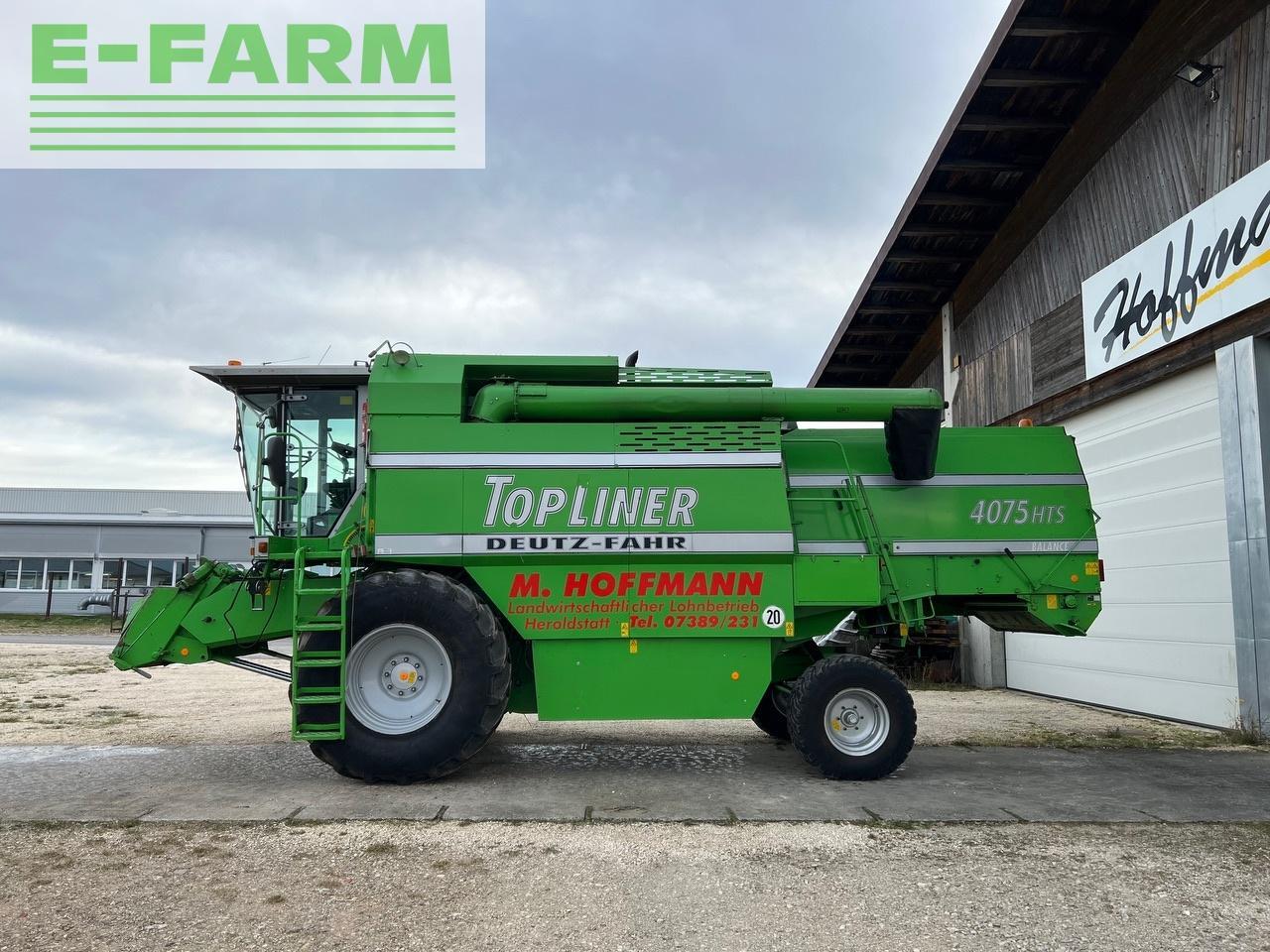 Deutz-Fahr Topliner 4075 - Obilný kombajn: obrázok 2 Deutz-Fahr Topliner 4075 - Obilný kombajn: obrázok 2