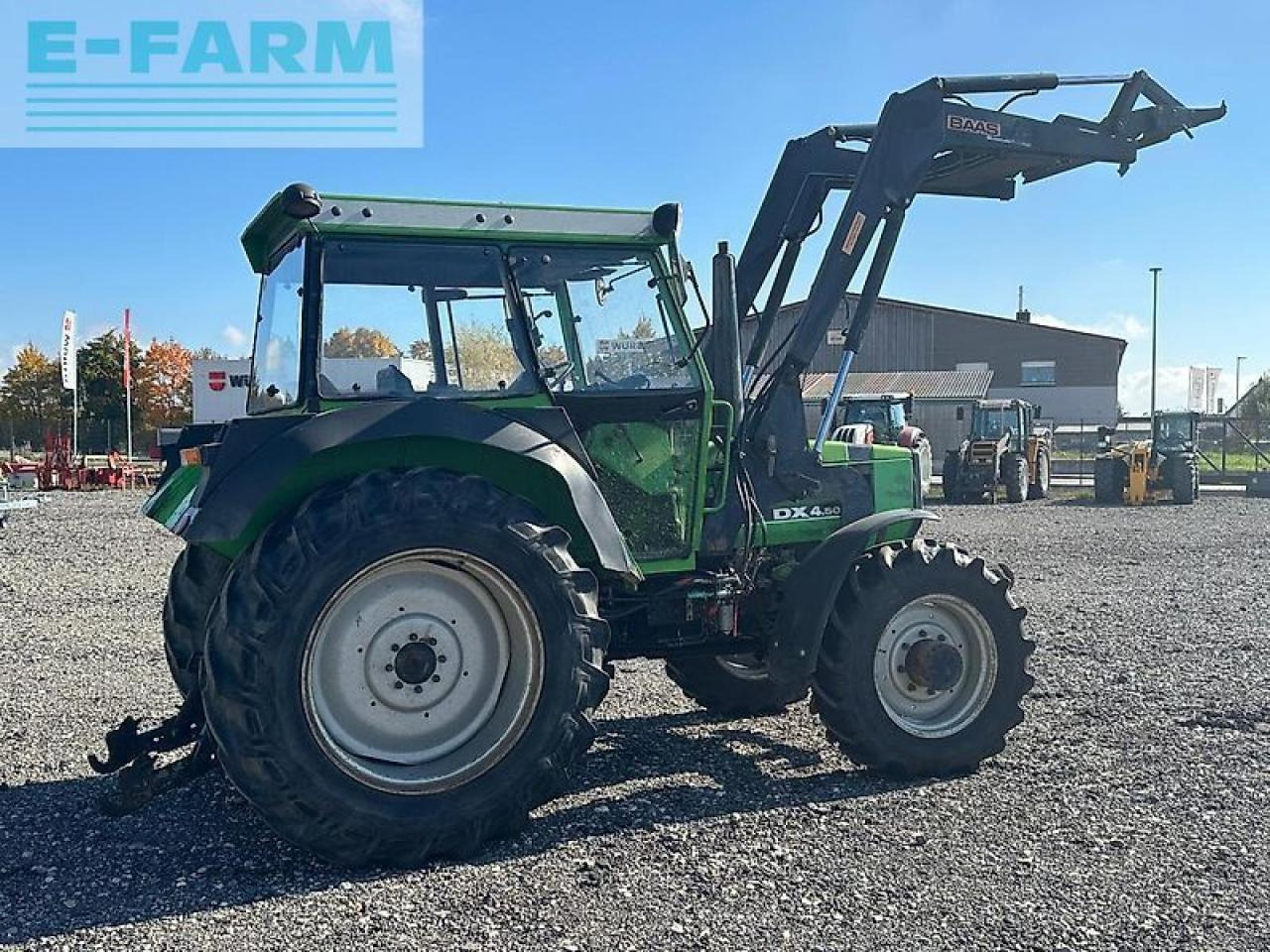 Deutz-Fahr dx 4.50 mit frontlader und fronthydraulik - Traktor: obrázok 5 Deutz-Fahr dx 4.50 mit frontlader und fronthydraulik - Traktor: obrázok 5