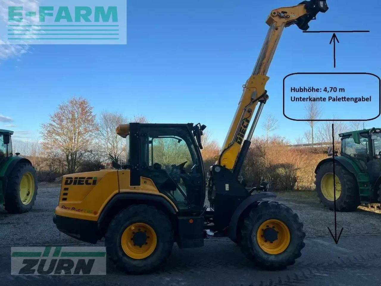 Dieci agri pivot t60 teleskopradlader - Mini rýpadlo: obrázok 3 Dieci agri pivot t60 teleskopradlader - Mini rýpadlo: obrázok 3