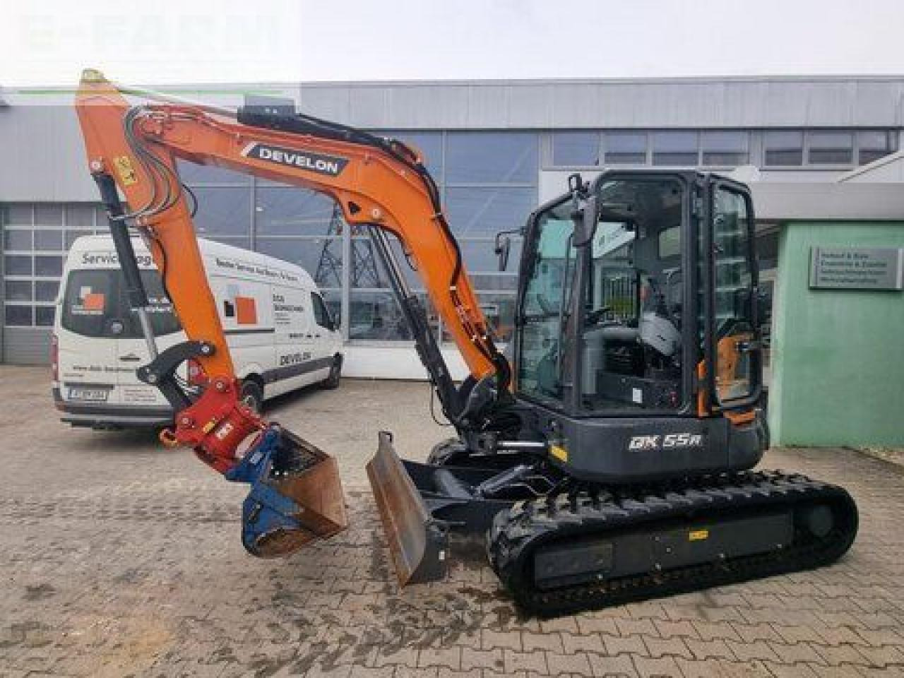 Doosan dx55r-7 - Mini rýpadlo: obrázok 4 Doosan dx55r-7 - Mini rýpadlo: obrázok 4