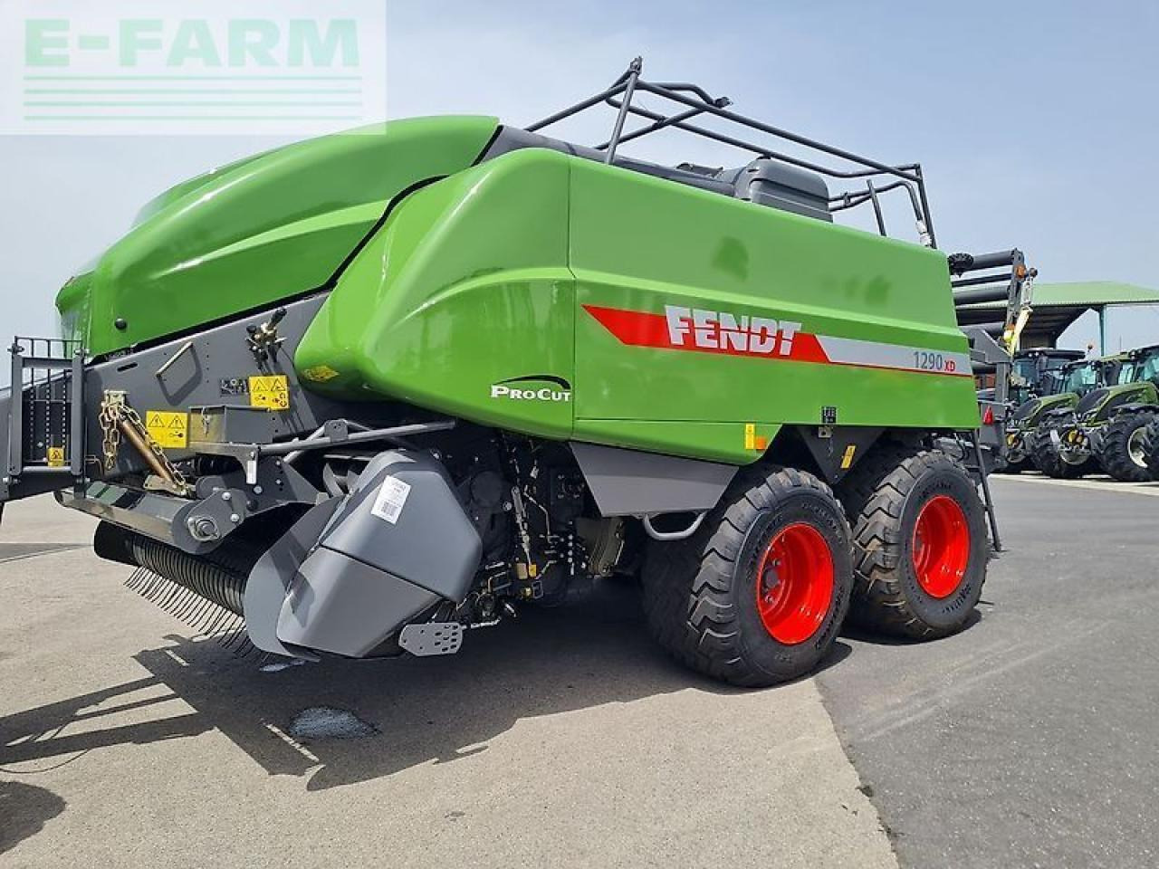 Fendt 1290 xd - Lis na hranaté balíky: obrázok 1 Fendt 1290 xd - Lis na hranaté balíky: obrázok 1