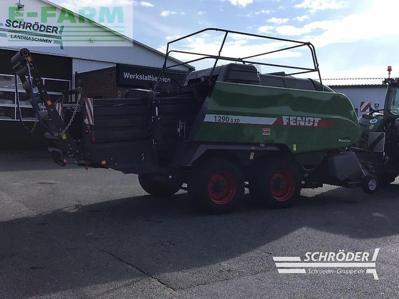 Fendt 1290 xd - nur 4000 ballen ! - Lis na hranaté balíky: obrázok 3 Fendt 1290 xd - nur 4000 ballen ! - Lis na hranaté balíky: obrázok 3