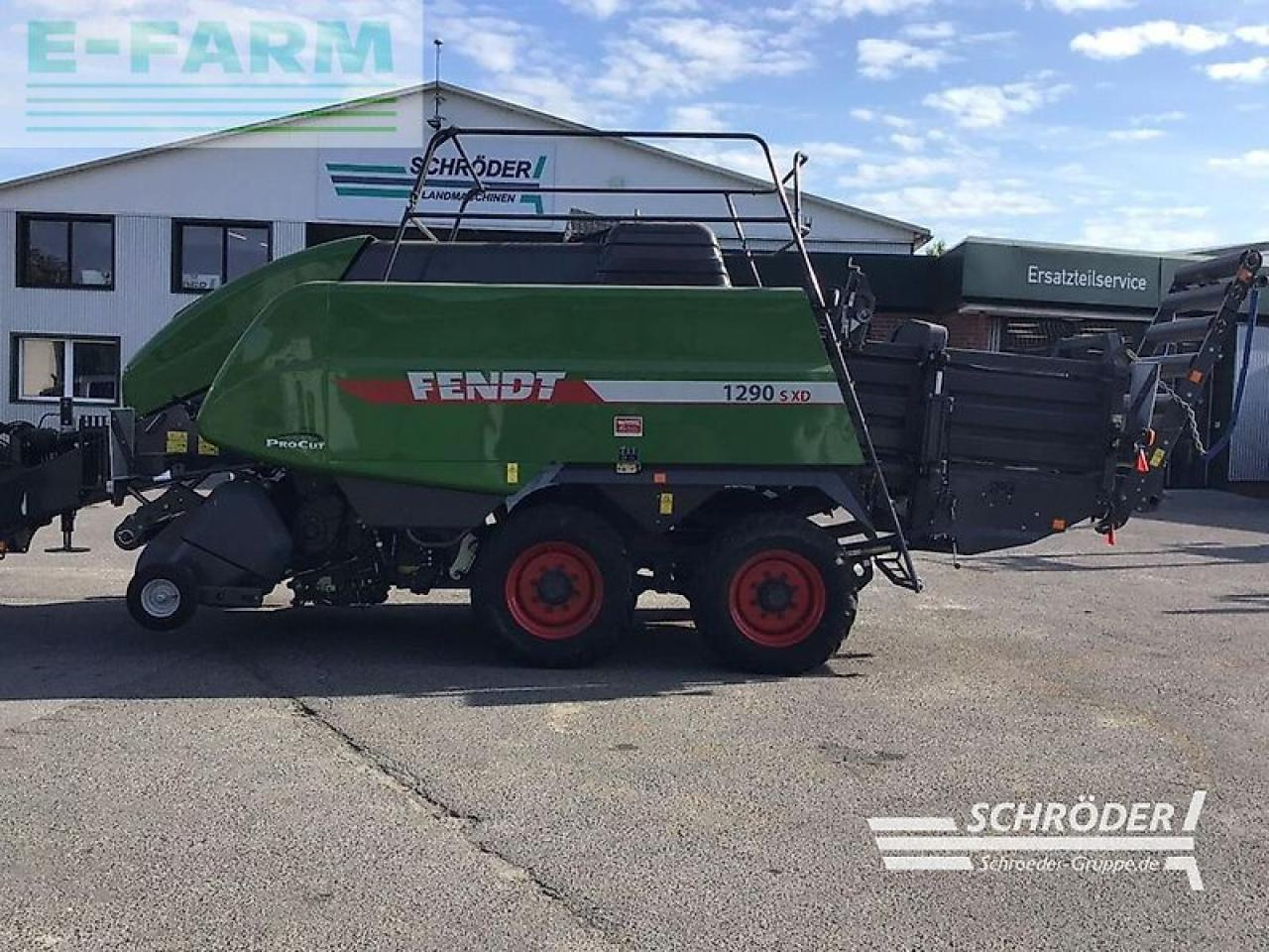 Fendt 1290 xd - nur 4000 ballen ! - Lis na hranaté balíky: obrázok 5 Fendt 1290 xd - nur 4000 ballen ! - Lis na hranaté balíky: obrázok 5