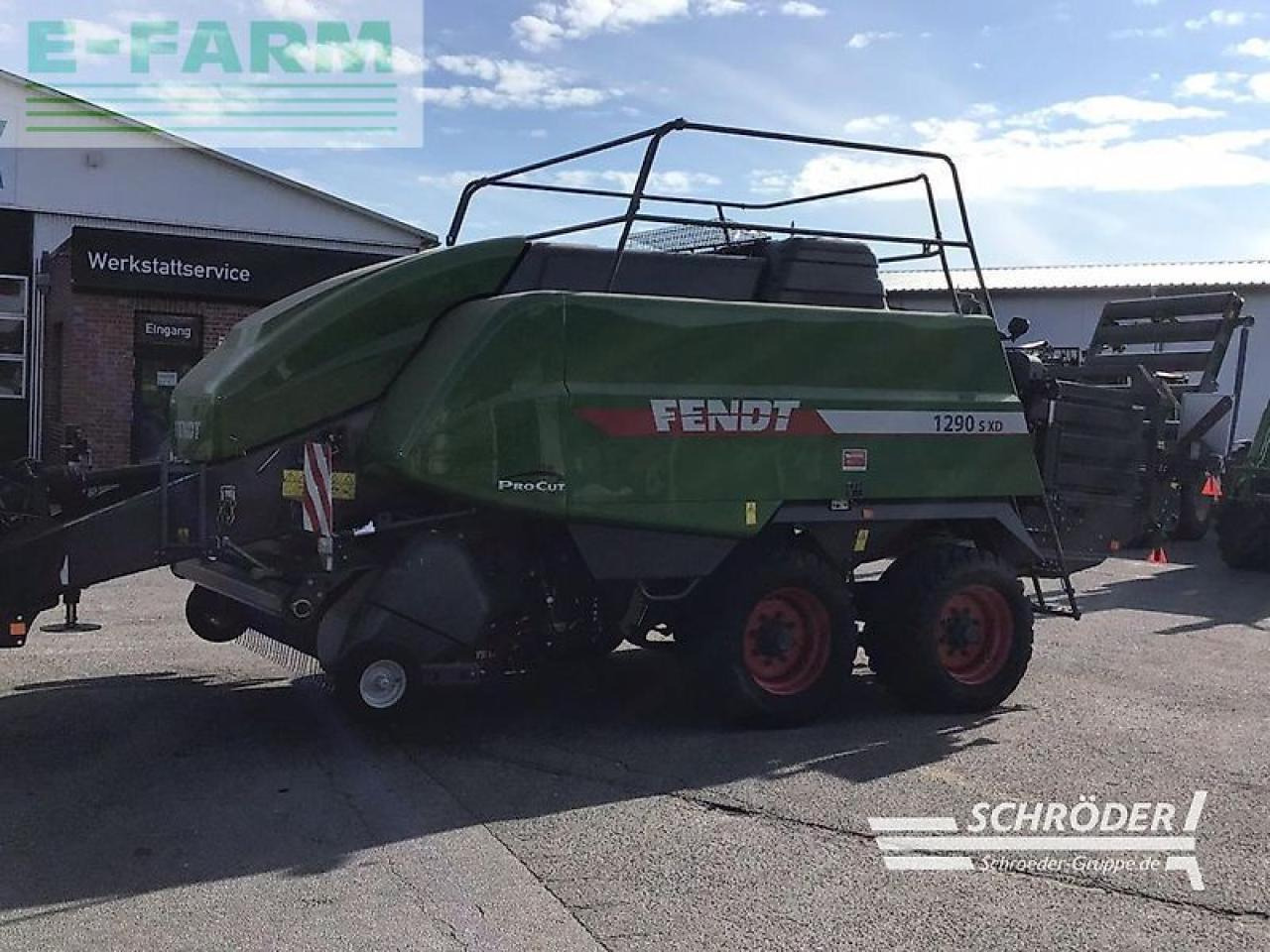 Fendt 1290 xd - nur 4000 ballen ! - Lis na hranaté balíky: obrázok 4 Fendt 1290 xd - nur 4000 ballen ! - Lis na hranaté balíky: obrázok 4