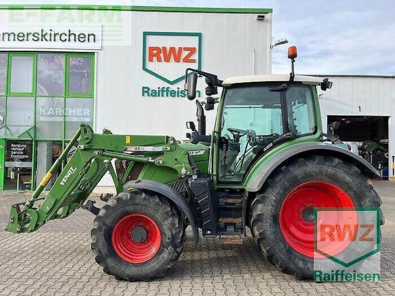 Fendt 313 s4 profi mit frontlader - Traktor: obrázok 1 Fendt 313 s4 profi mit frontlader - Traktor: obrázok 1