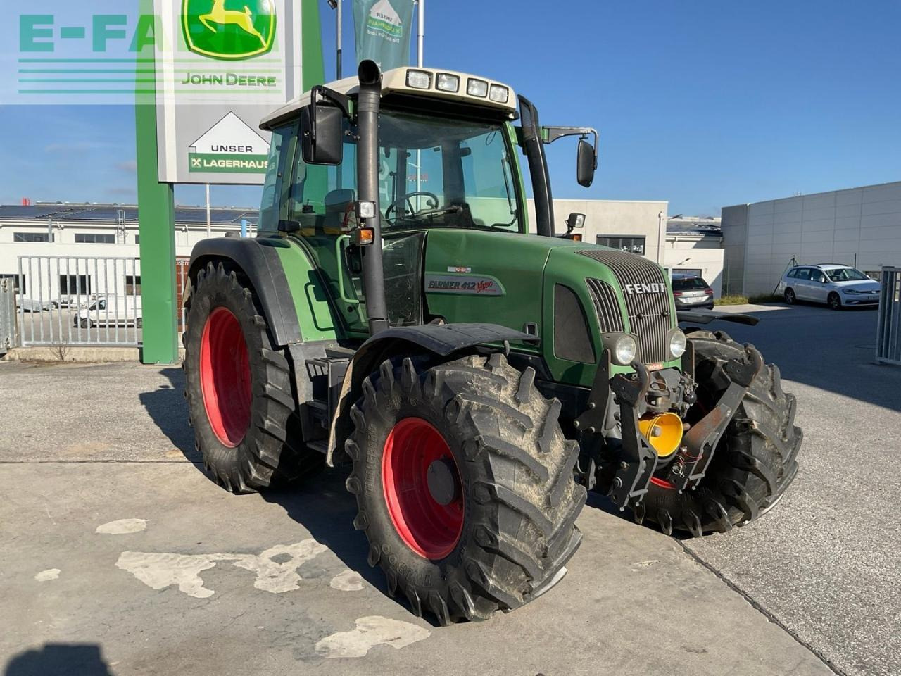 Fendt 412 Vario - Traktor: obrázok 4 Fendt 412 Vario - Traktor: obrázok 4