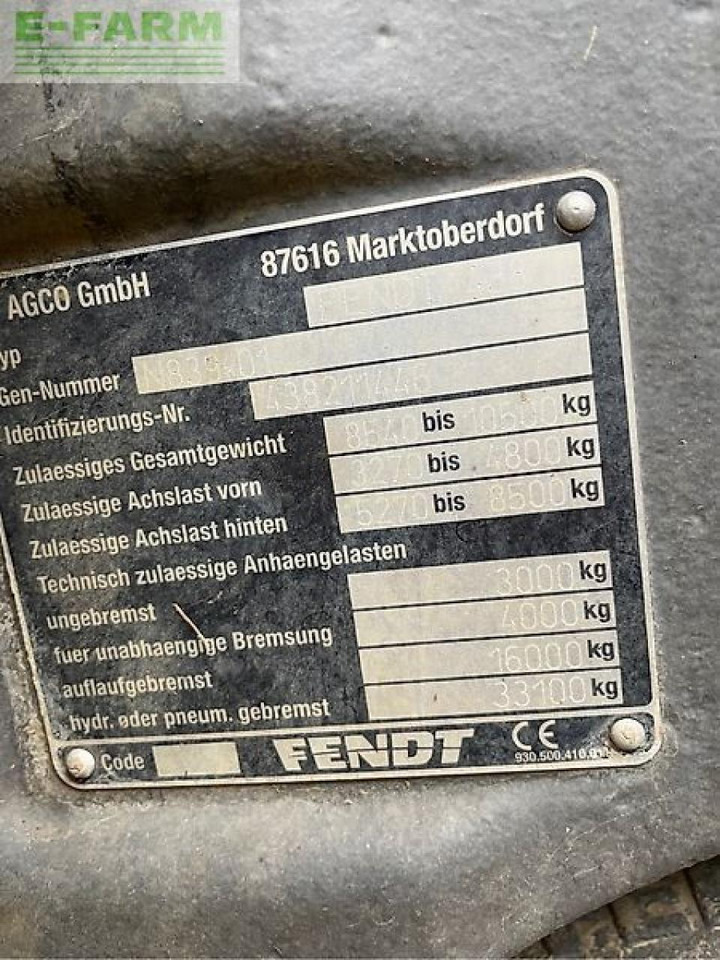 Traktor Fendt 516 vario: obrázok 9 Traktor Fendt 516 vario: obrázok 9
