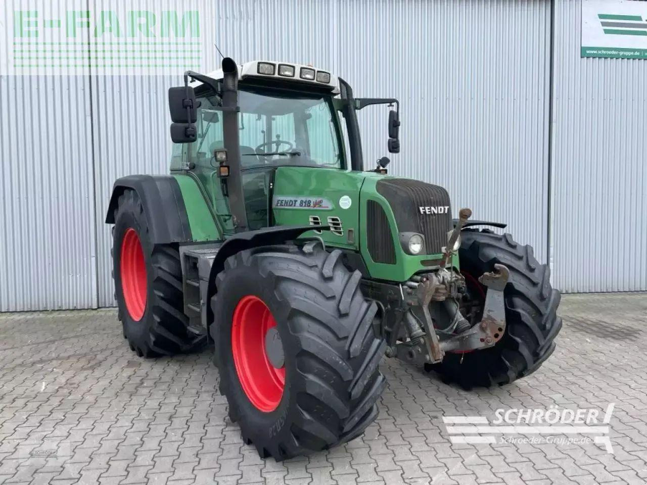 Fendt 818 vario tms - Traktor: obrázok 1 Fendt 818 vario tms - Traktor: obrázok 1