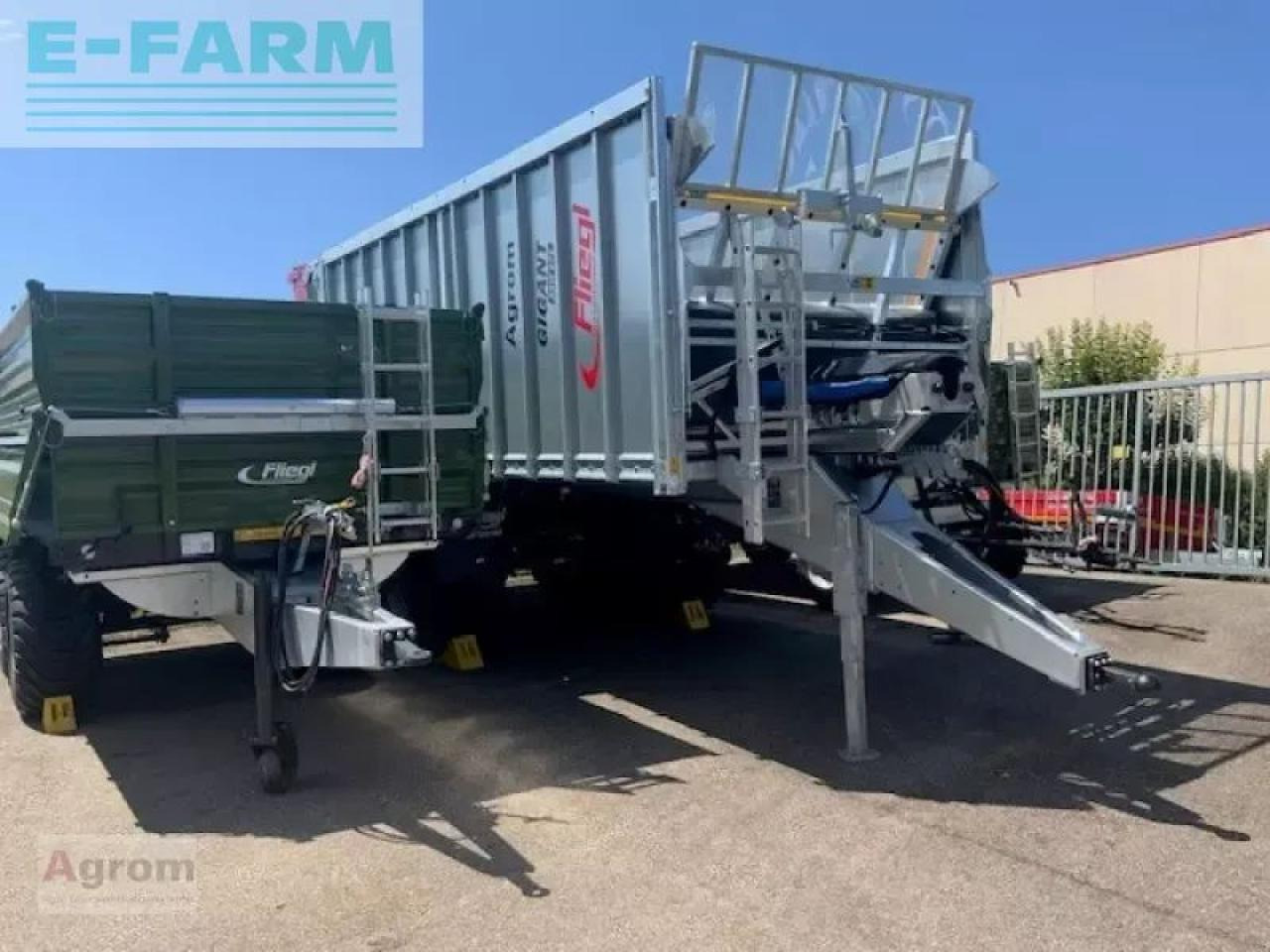 Fliegl gigant asw 271 c - Poľnohospodársky sklápěcí príves: obrázok 4 Fliegl gigant asw 271 c - Poľnohospodársky sklápěcí príves: obrázok 4