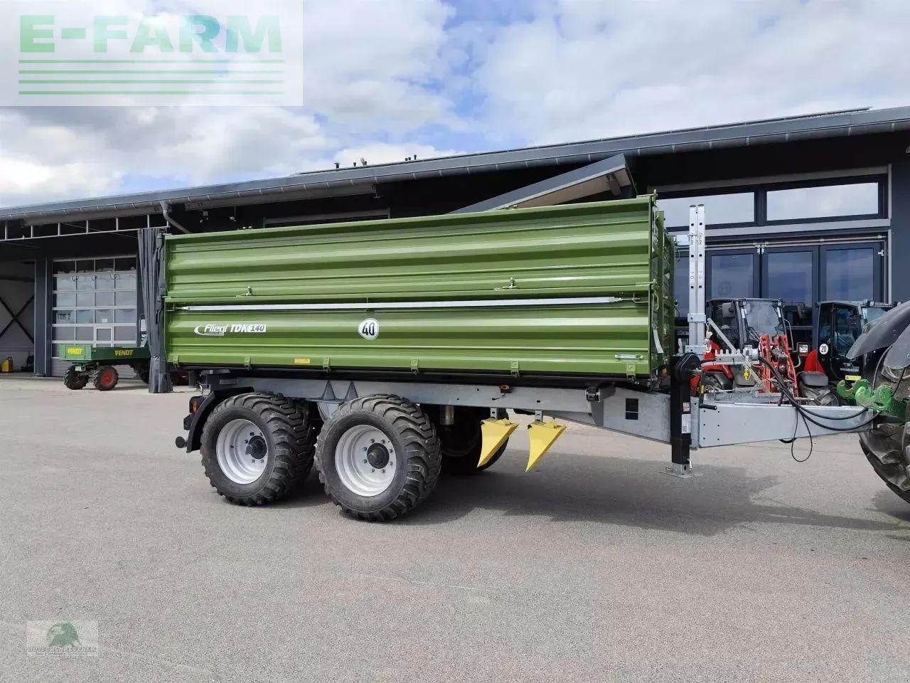 Fliegl tdk 140 fox - Poľnohospodársky sklápěcí príves: obrázok 1 Fliegl tdk 140 fox - Poľnohospodársky sklápěcí príves: obrázok 1