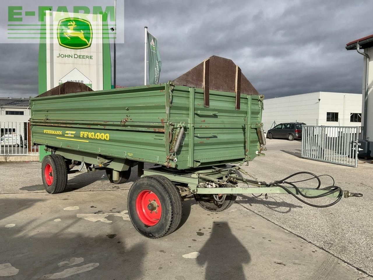 Fuhrmann FF 10.000 - Poľnohospodársky sklápěcí príves: obrázok 4 Fuhrmann FF 10.000 - Poľnohospodársky sklápěcí príves: obrázok 4