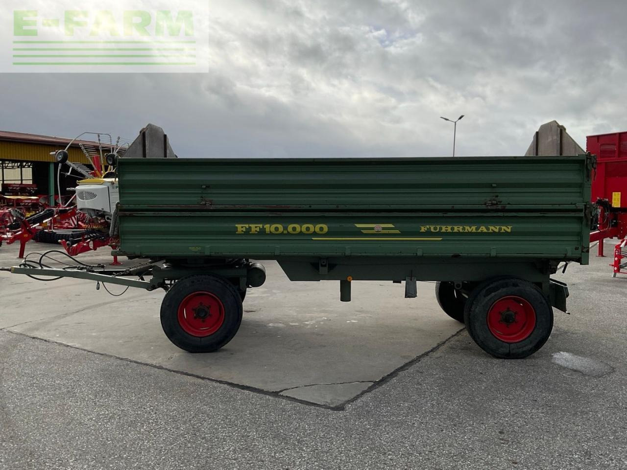 Fuhrmann FF 10.000 - Poľnohospodársky sklápěcí príves: obrázok 2 Fuhrmann FF 10.000 - Poľnohospodársky sklápěcí príves: obrázok 2