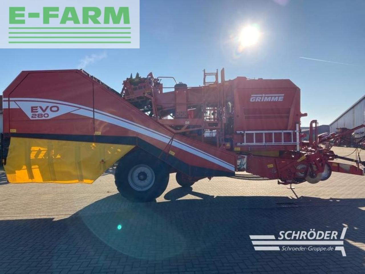 Grimme evo 280 - Zemiakový kombajn: obrázok 4 Grimme evo 280 - Zemiakový kombajn: obrázok 4