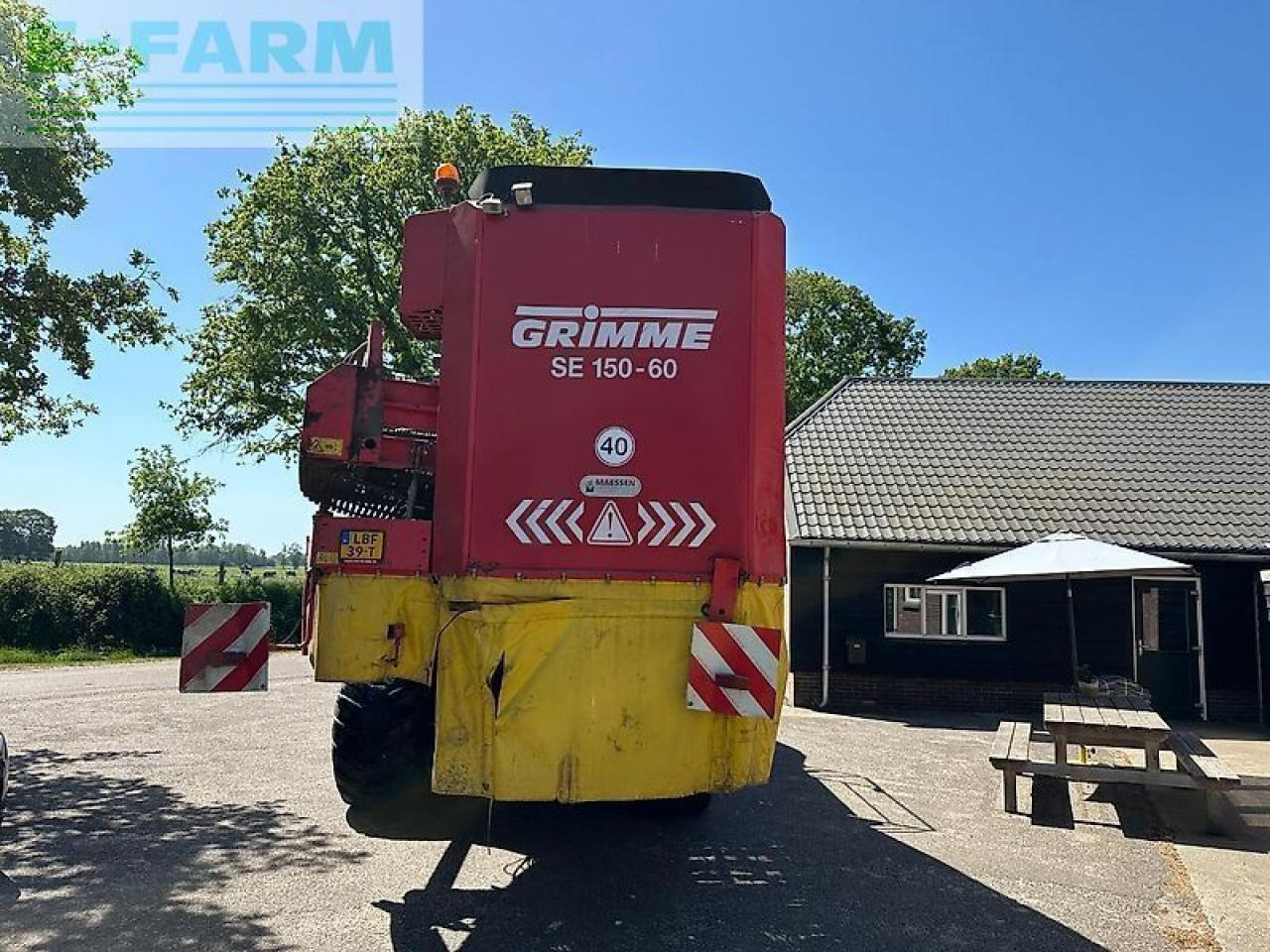 Grimme se 150-60 - Zemiakový kombajn: obrázok 5 Grimme se 150-60 - Zemiakový kombajn: obrázok 5