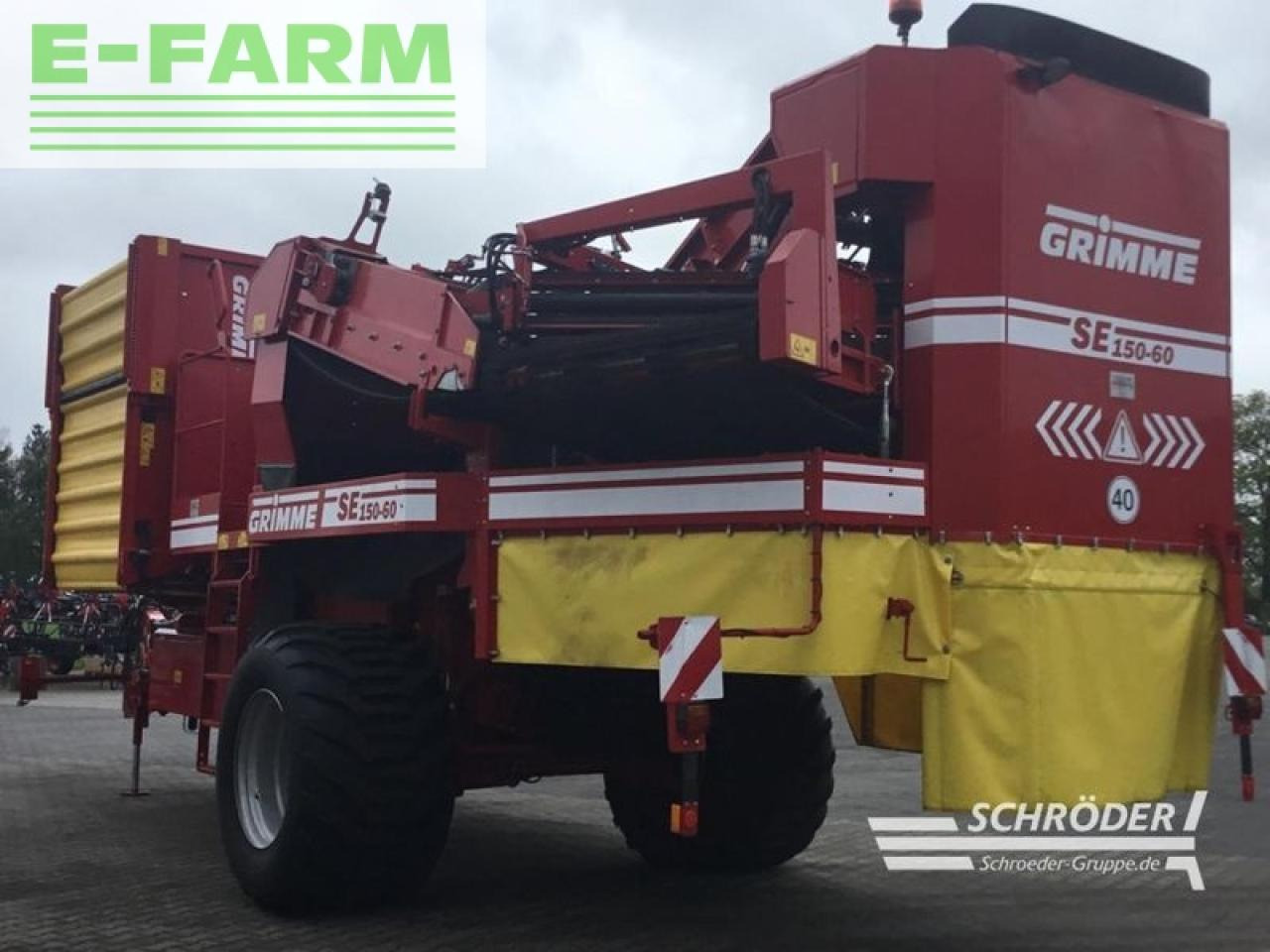 Grimme se 150-60 - Zemiakový kombajn: obrázok 4 Grimme se 150-60 - Zemiakový kombajn: obrázok 4