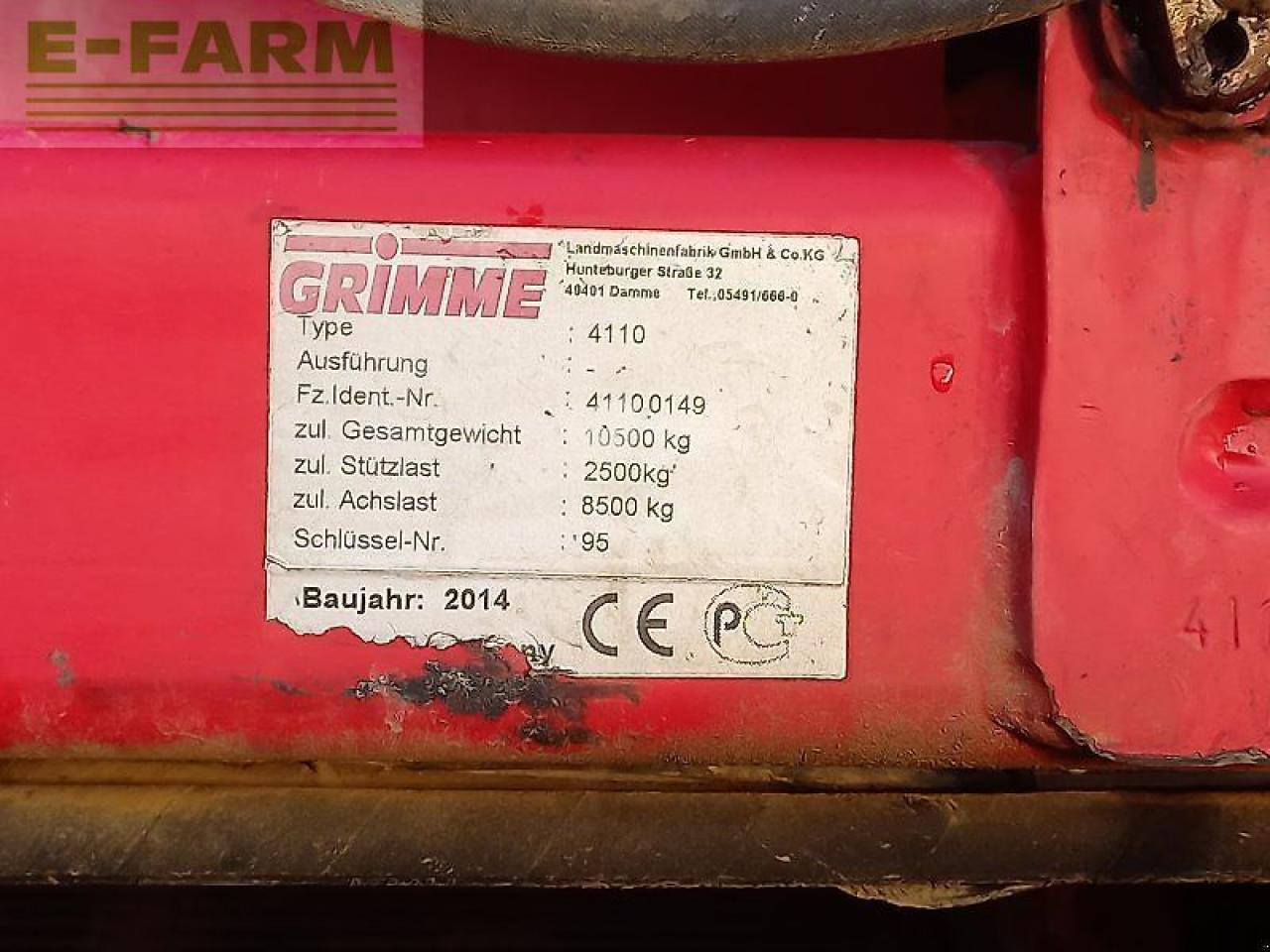 Grimme se 260 - Zemiakový kombajn: obrázok 3 Grimme se 260 - Zemiakový kombajn: obrázok 3