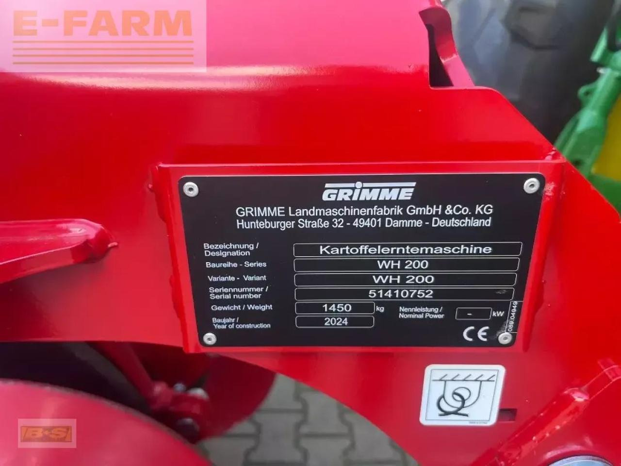 Grimme wh 200 - Zemiakový kombajn: obrázok 2 Grimme wh 200 - Zemiakový kombajn: obrázok 2