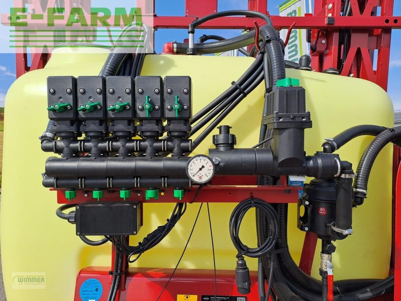 Hardi master 1000l - Ťahaný postrekovač: obrázok 4 Hardi master 1000l - Ťahaný postrekovač: obrázok 4