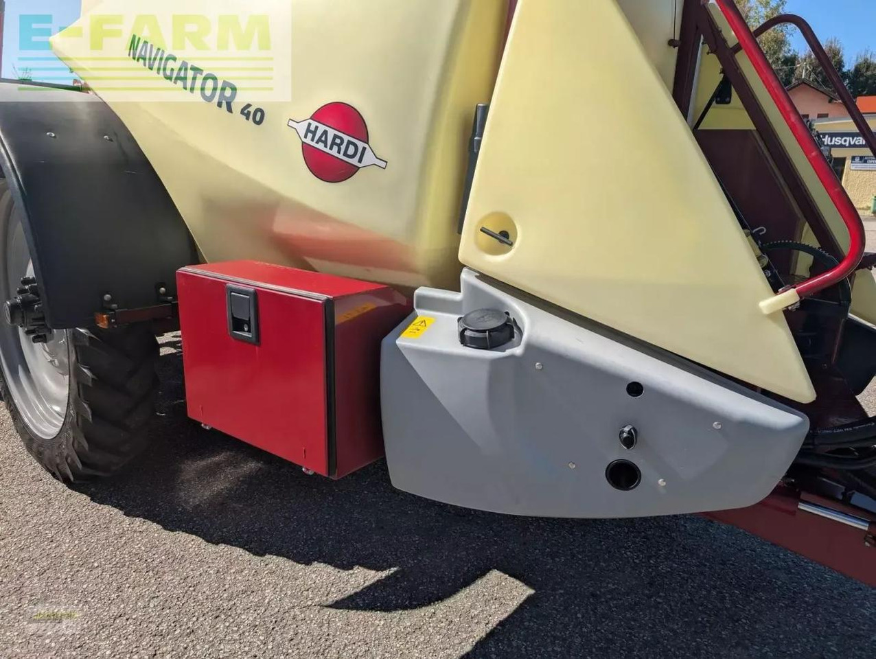 Hardi navigator 4000 - vpz 21m - Ťahaný postrekovač: obrázok 4 Hardi navigator 4000 - vpz 21m - Ťahaný postrekovač: obrázok 4