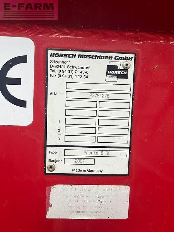 Horsch pronto 8dc - Univerzálny sejací stroj: obrázok 4 Horsch pronto 8dc - Univerzálny sejací stroj: obrázok 4