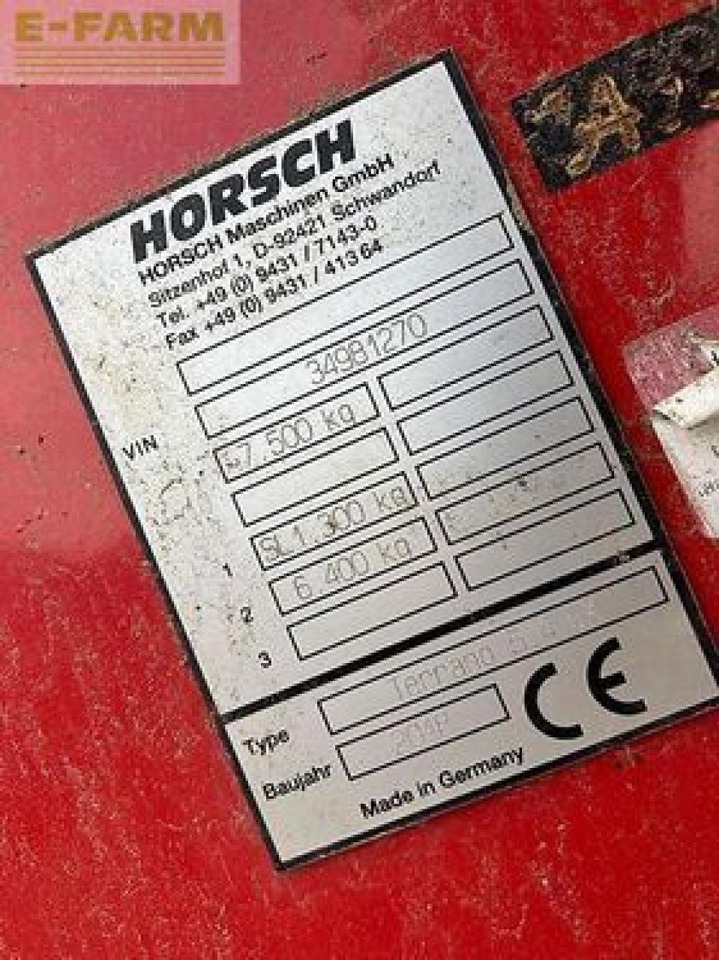 Horsch terrano 5.4 gx - Kultivátor: obrázok 3 Horsch terrano 5.4 gx - Kultivátor: obrázok 3
