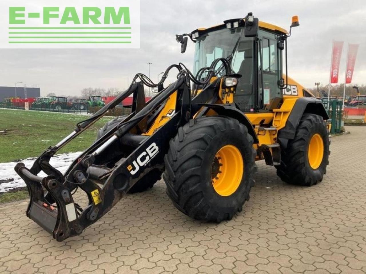 JCB 419s agri super high lift - Kolesový nakladač: obrázok 1 JCB 419s agri super high lift - Kolesový nakladač: obrázok 1