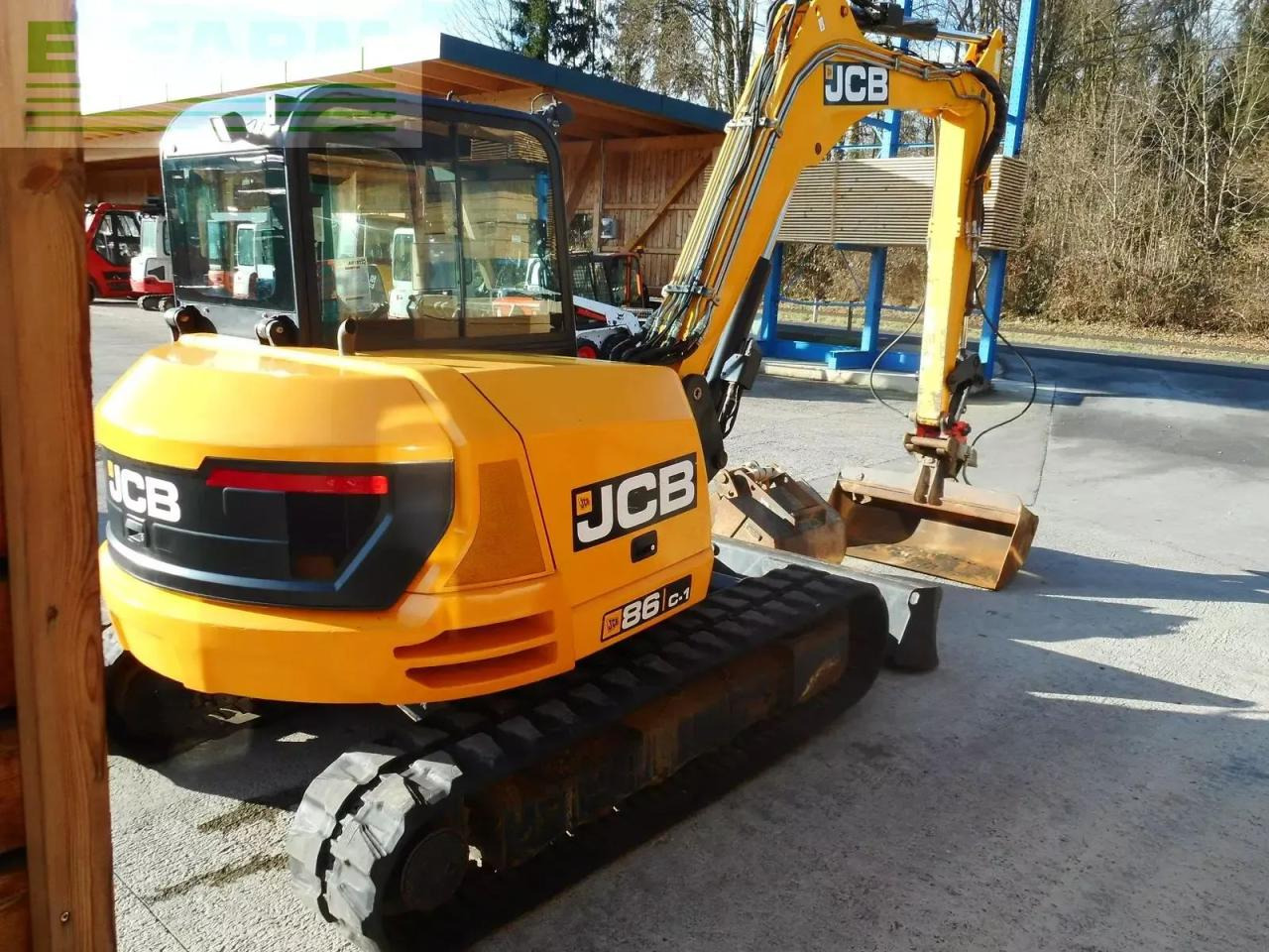 JCB 86 c-1 ( 8.775kg ) - Mini rýpadlo: obrázok 4 JCB 86 c-1 ( 8.775kg ) - Mini rýpadlo: obrázok 4