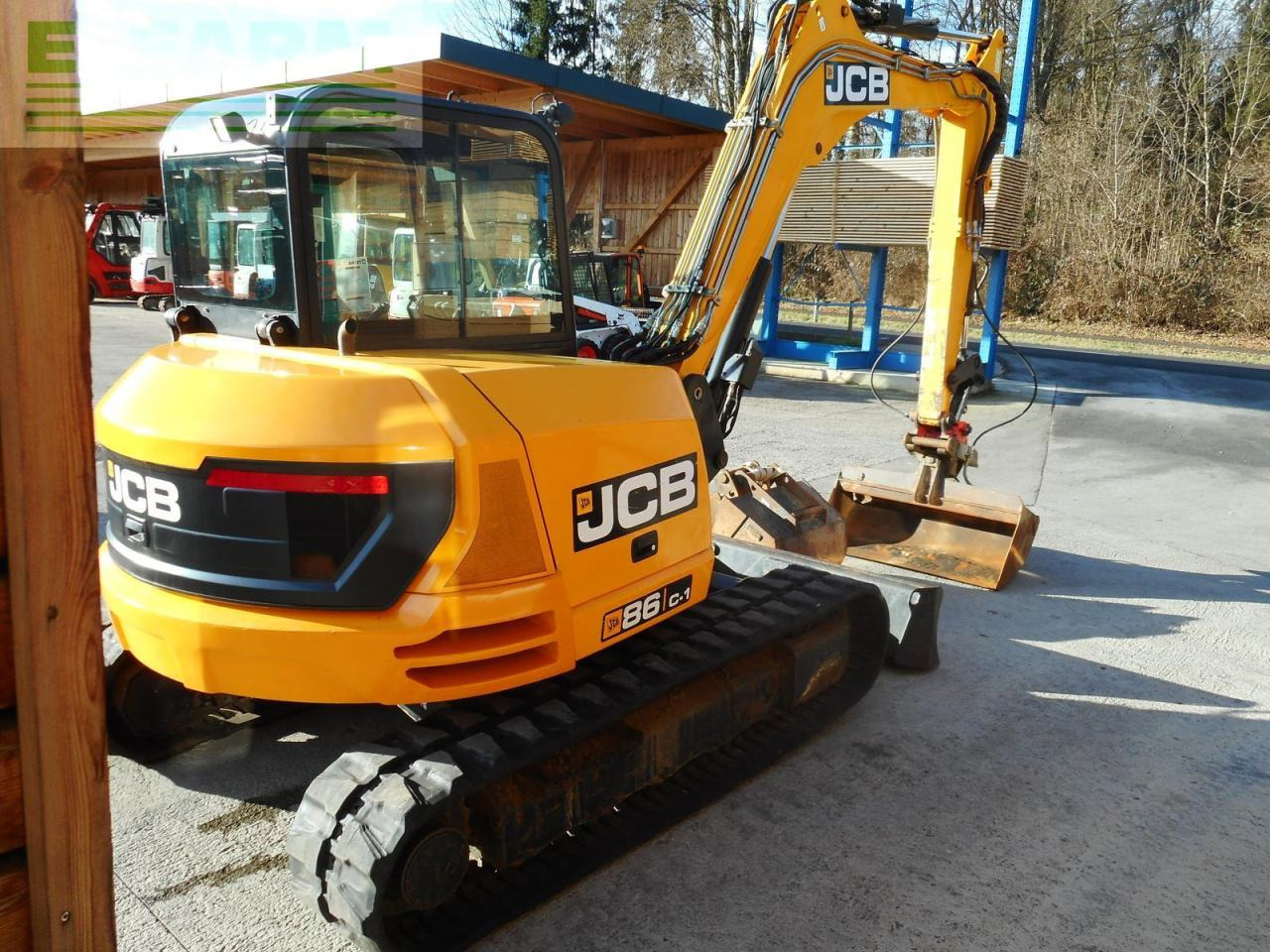 JCB 86 c-1 ( 8.775kg ) - Mini rýpadlo: obrázok 4 JCB 86 c-1 ( 8.775kg ) - Mini rýpadlo: obrázok 4
