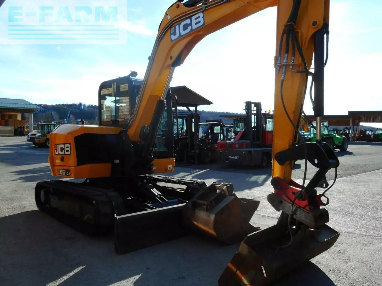 JCB 86 c-1 ( 8.775kg ) - Mini rýpadlo: obrázok 5 JCB 86 c-1 ( 8.775kg ) - Mini rýpadlo: obrázok 5