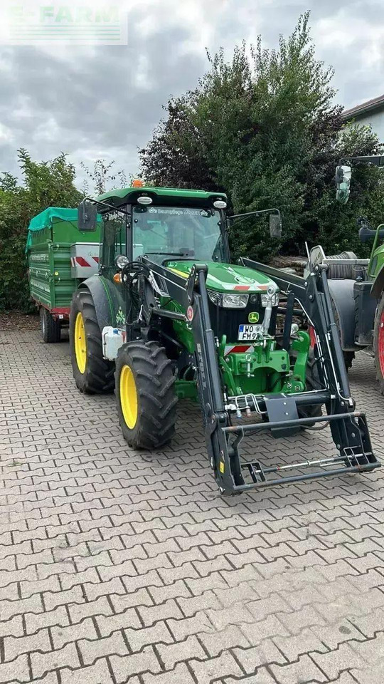 John Deere 5105gf stoll frontlader opt. 3-seite anhänger - Traktor: obrázok 2 John Deere 5105gf stoll frontlader opt. 3-seite anhänger - Traktor: obrázok 2