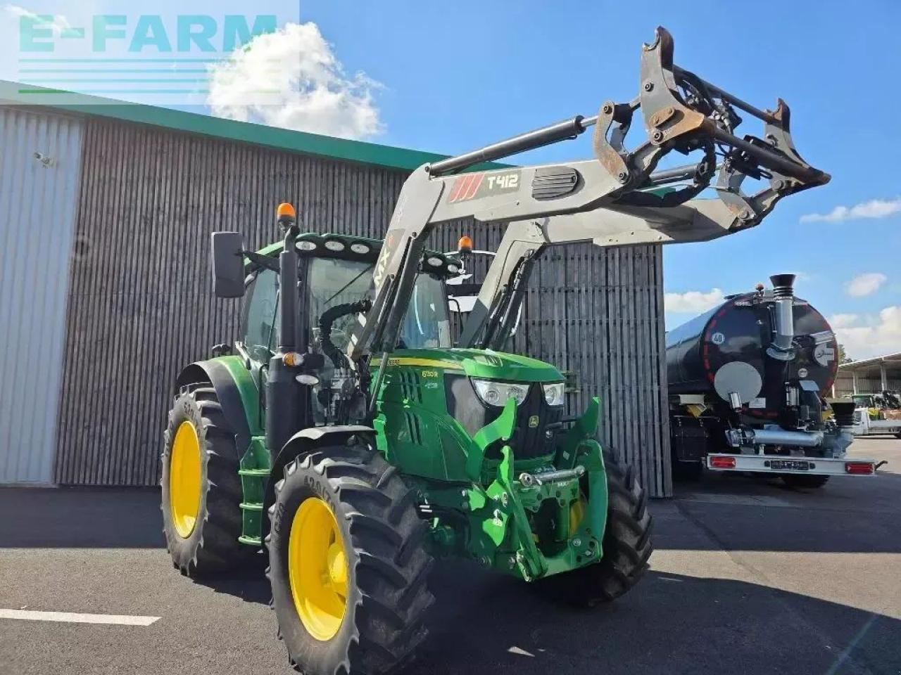 John Deere 6130r - Traktor: obrázok 1 John Deere 6130r - Traktor: obrázok 1