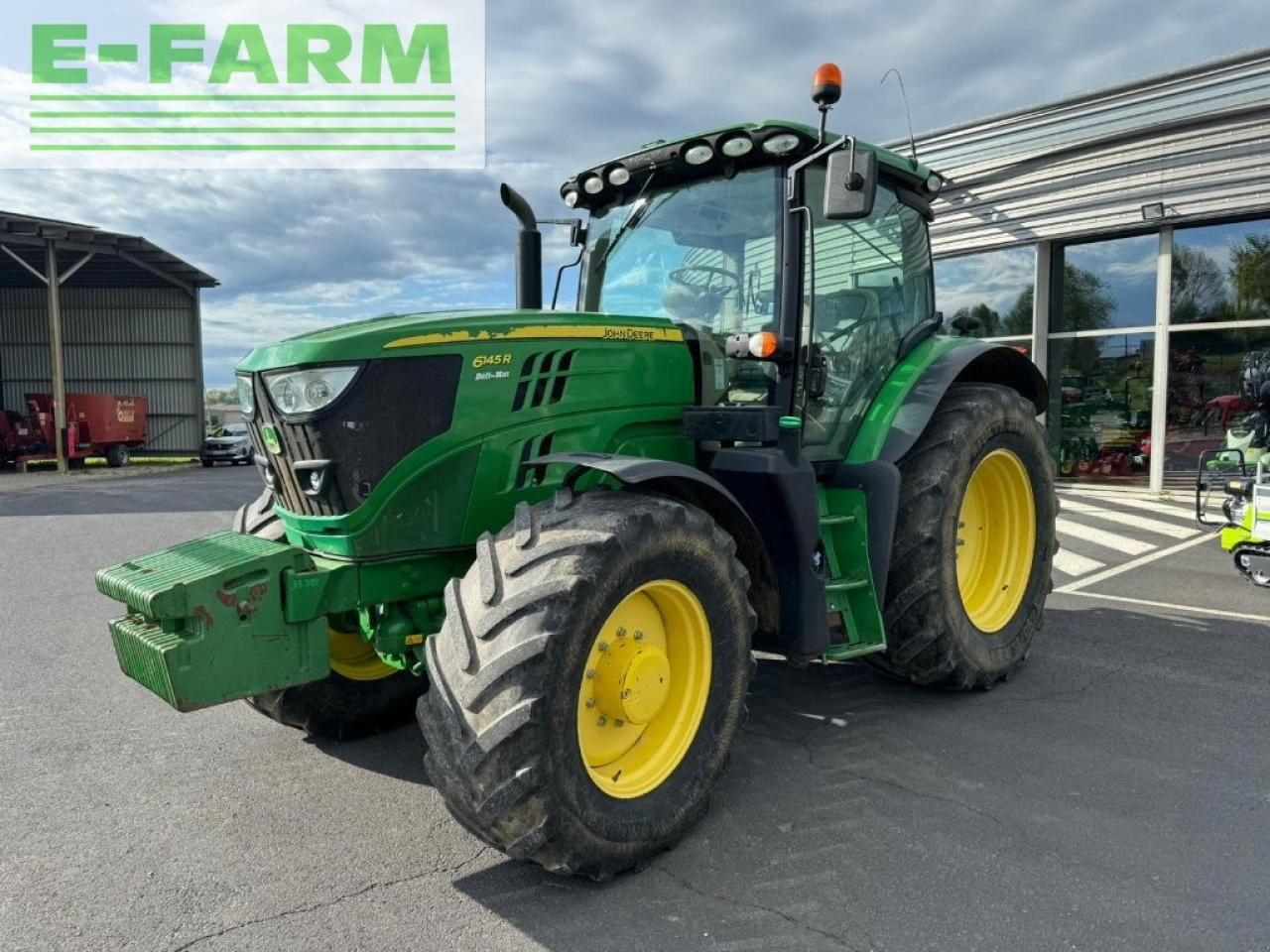 John Deere 6145 r autoquad - Traktor: obrázok 1 John Deere 6145 r autoquad - Traktor: obrázok 1