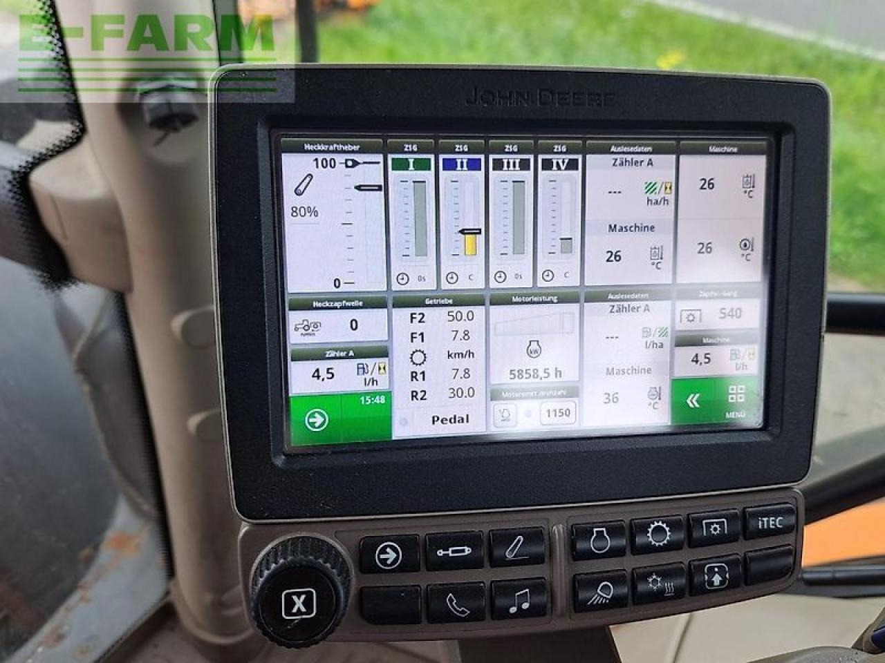 John Deere 6145r - Traktor: obrázok 4 John Deere 6145r - Traktor: obrázok 4