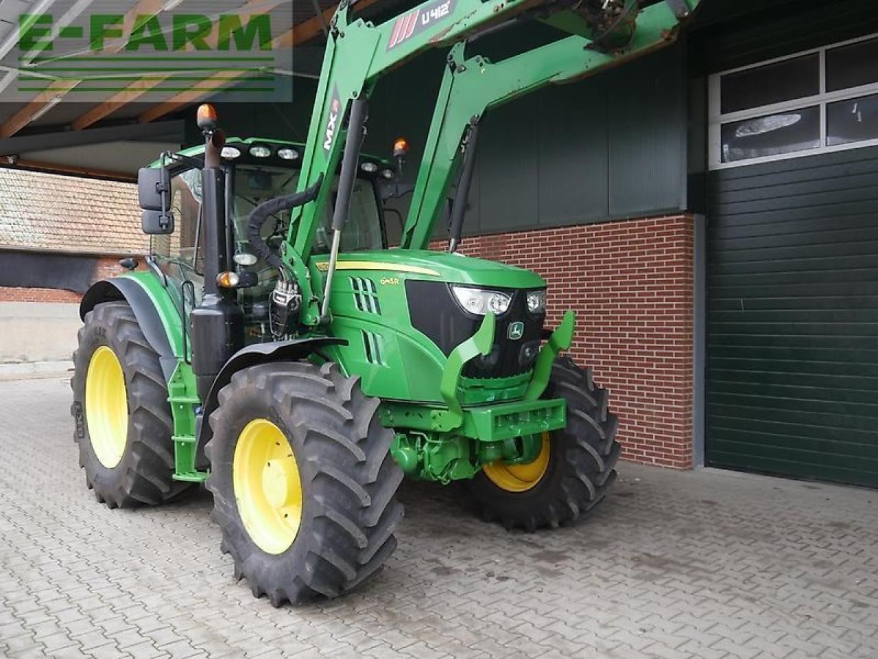John Deere 6145r autoquad+ frontlader - Traktor: obrázok 2 John Deere 6145r autoquad+ frontlader - Traktor: obrázok 2