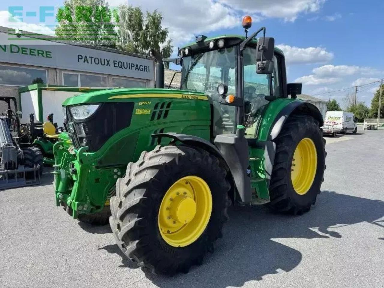 John Deere 6155m - Traktor: obrázok 1 John Deere 6155m - Traktor: obrázok 1