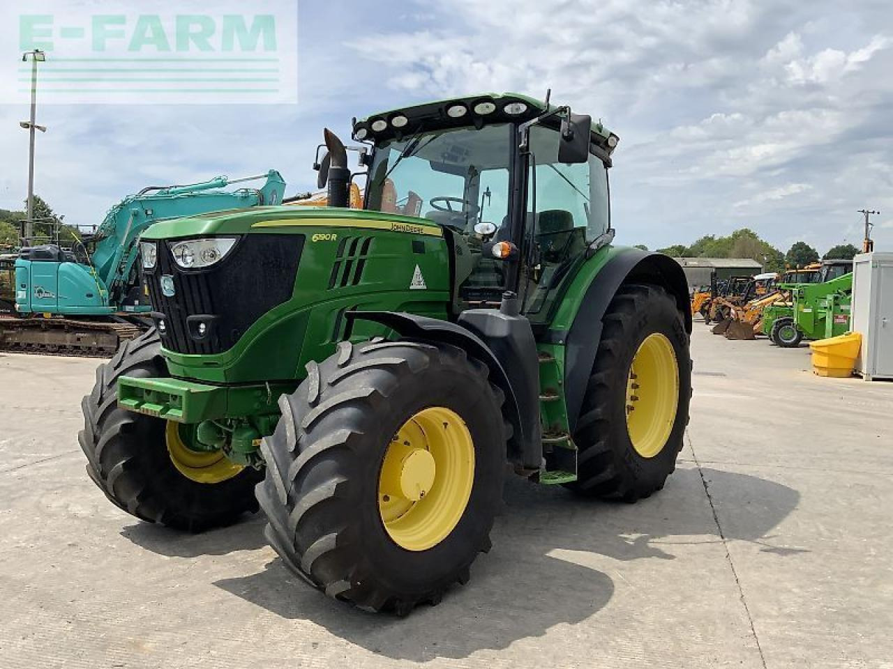 John Deere 6190r tractor (st21390) - Traktor: obrázok 4 John Deere 6190r tractor (st21390) - Traktor: obrázok 4