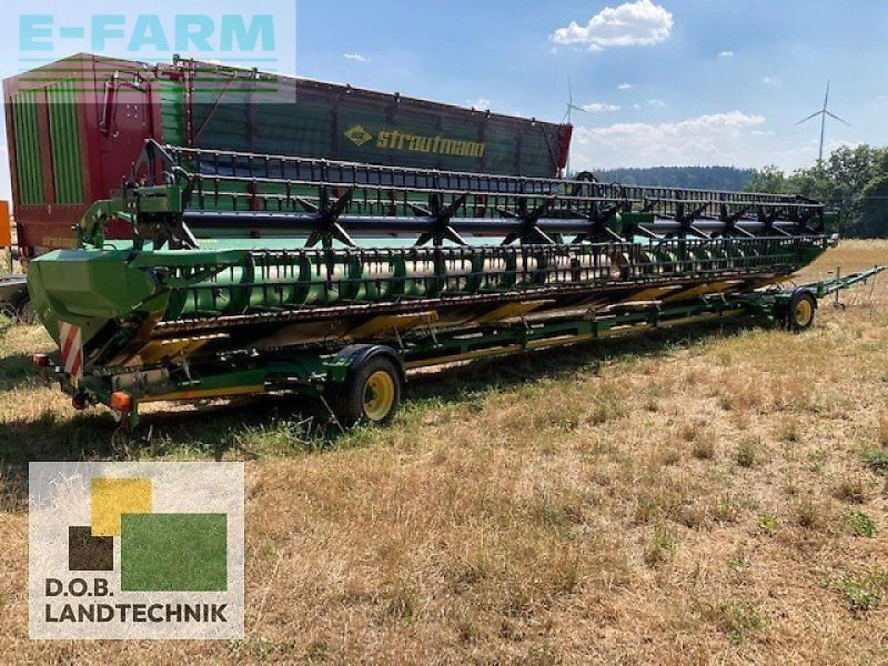 John Deere 640x mit schneidwerkswagen - Příslušenstvo pro řezačky: obrázok 2 John Deere 640x mit schneidwerkswagen - Příslušenstvo pro řezačky: obrázok 2