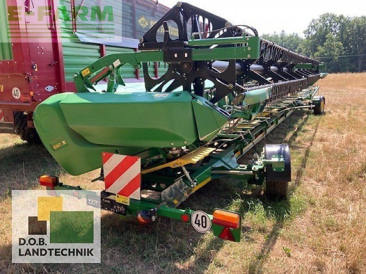 John Deere 640x mit schneidwerkswagen schneidwerk - Příslušenstvo pro řezačky: obrázok 1 John Deere 640x mit schneidwerkswagen schneidwerk - Příslušenstvo pro řezačky: obrázok 1