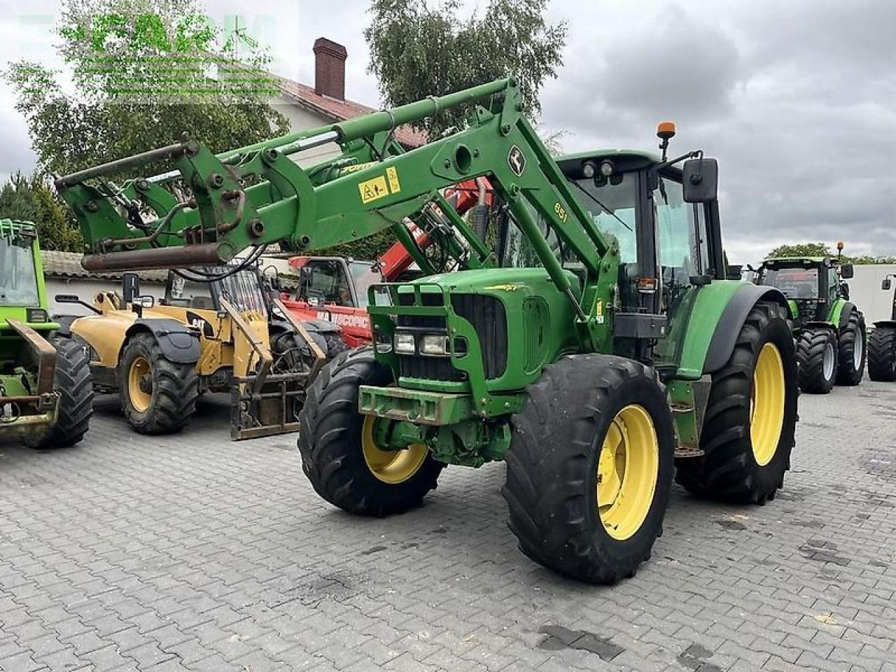 John Deere 6420 tls + john deere 651 - Traktor: obrázok 1 John Deere 6420 tls + john deere 651 - Traktor: obrázok 1