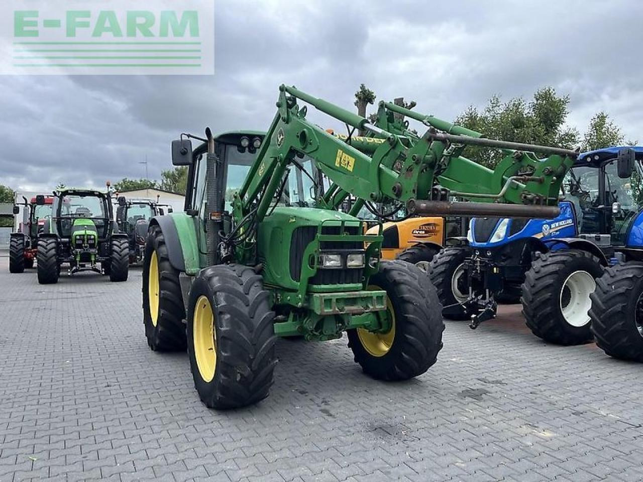 John Deere 6420 tls + john deere 651 - Traktor: obrázok 3 John Deere 6420 tls + john deere 651 - Traktor: obrázok 3