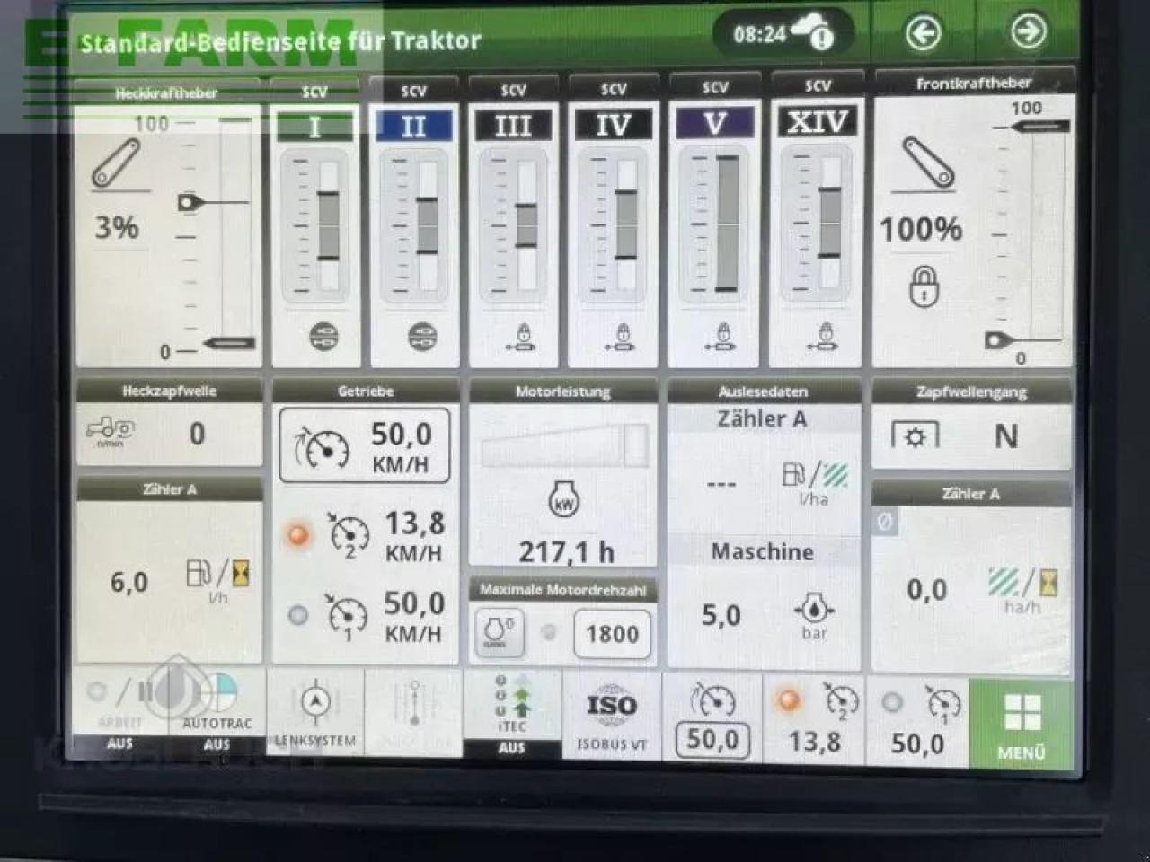 John Deere 6r 230 - Traktor: obrázok 3 John Deere 6r 230 - Traktor: obrázok 3
