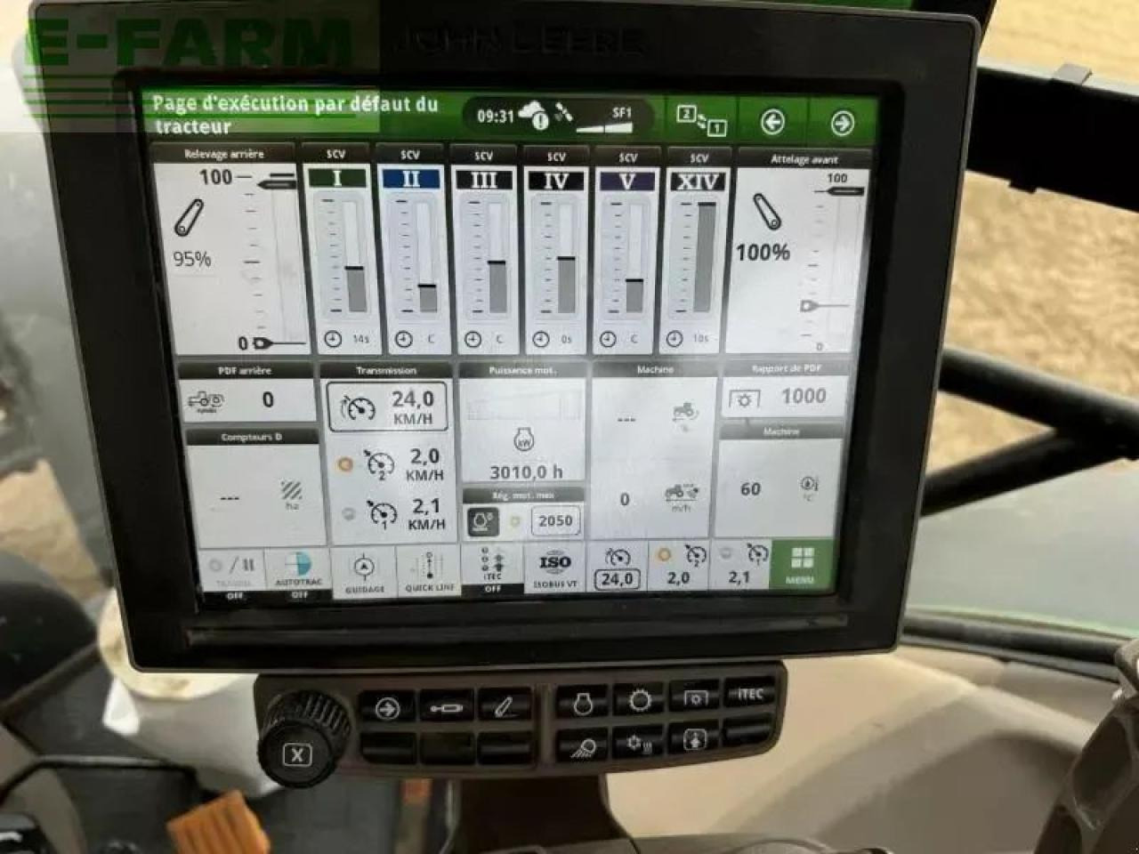 Traktor John Deere 6r250: obrázok 9 Traktor John Deere 6r250: obrázok 9